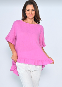 Frill Top - Pink