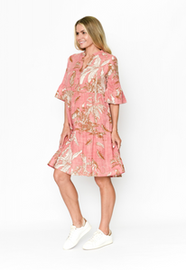 Jungle dress - peach