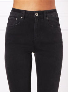 Olivia Mum Jeans - Black.