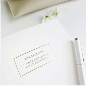 Pause Mind By Design Notebook - Cream