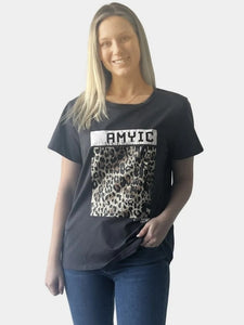 Leopard Graphic Tee