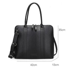 Load image into Gallery viewer, Melissa Laptop Handbag + Removable Cooler Bag
