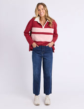 Load image into Gallery viewer, Maja Rugby Top - Maroon
