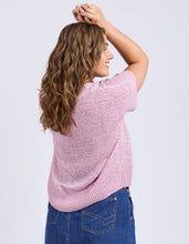 Load image into Gallery viewer, Elba Knit Top Dusk Pink
