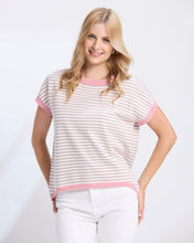 Load image into Gallery viewer, Laneway Top - Rose Stripe

