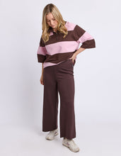 Load image into Gallery viewer, Freedom Boot Pant Cropped Chocolate
