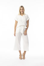 Load image into Gallery viewer, Broderie Pant - White
