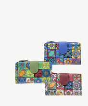 Load image into Gallery viewer, Mosaic Leather Wallet

