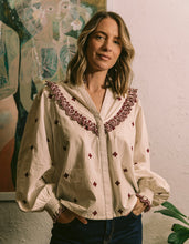 Load image into Gallery viewer, Agnes Embroided Shirt Mars/Maro Embroidery
