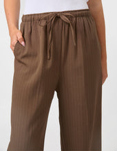Load image into Gallery viewer, Maddox Pant - Espresso Stripe
