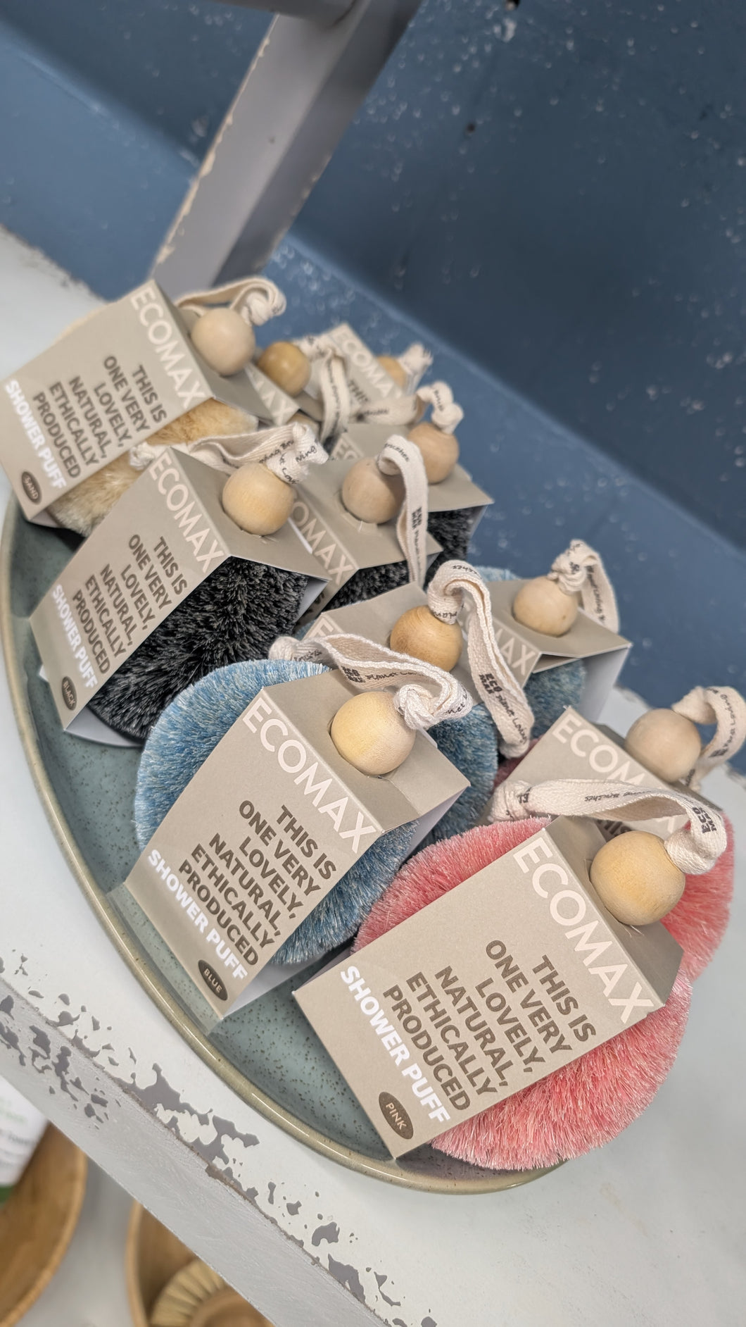 Natural Spa Shower Puff