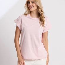 Load image into Gallery viewer, Soho Cuff Tee - Pink Tulle

