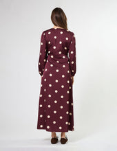 Load image into Gallery viewer, Sloane Dress - Wine Drop
