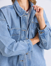 Load image into Gallery viewer, Laura Denim Shacket - Light Blue

