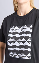 Load image into Gallery viewer, Casa Tee - Black and Marshmallow
