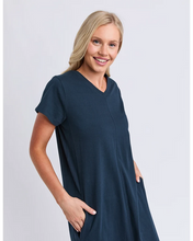 Load image into Gallery viewer, Elm Acai Dress Navy
