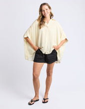 Load image into Gallery viewer, Luna Shirt Pale Banana Stripe
