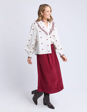 Load image into Gallery viewer, Agnes Embroided Shirt Mars/Maro Embroidery
