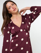 Load image into Gallery viewer, Sloane Dress - Wine Drop
