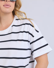 Load image into Gallery viewer, Halli Stripe Tee - Black and White
