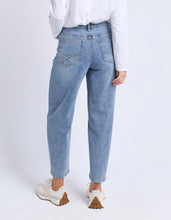 Load image into Gallery viewer, Bessie Barrel Leg - Mid Blue
