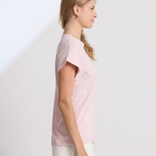 Load image into Gallery viewer, Soho Cuff Tee - Pink Tulle
