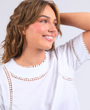 Load image into Gallery viewer, Abagail Top White
