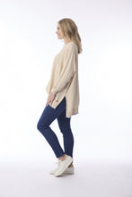 Load image into Gallery viewer, Oversize Knit Top- Natural
