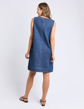 Load image into Gallery viewer, Sonny Denim Dress Dark Blue
