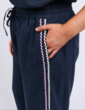 Load image into Gallery viewer, Ric Rac Pant Dark Sapphire
