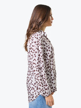 Load image into Gallery viewer, Charlotte Blouse - Burgundy Bloom
