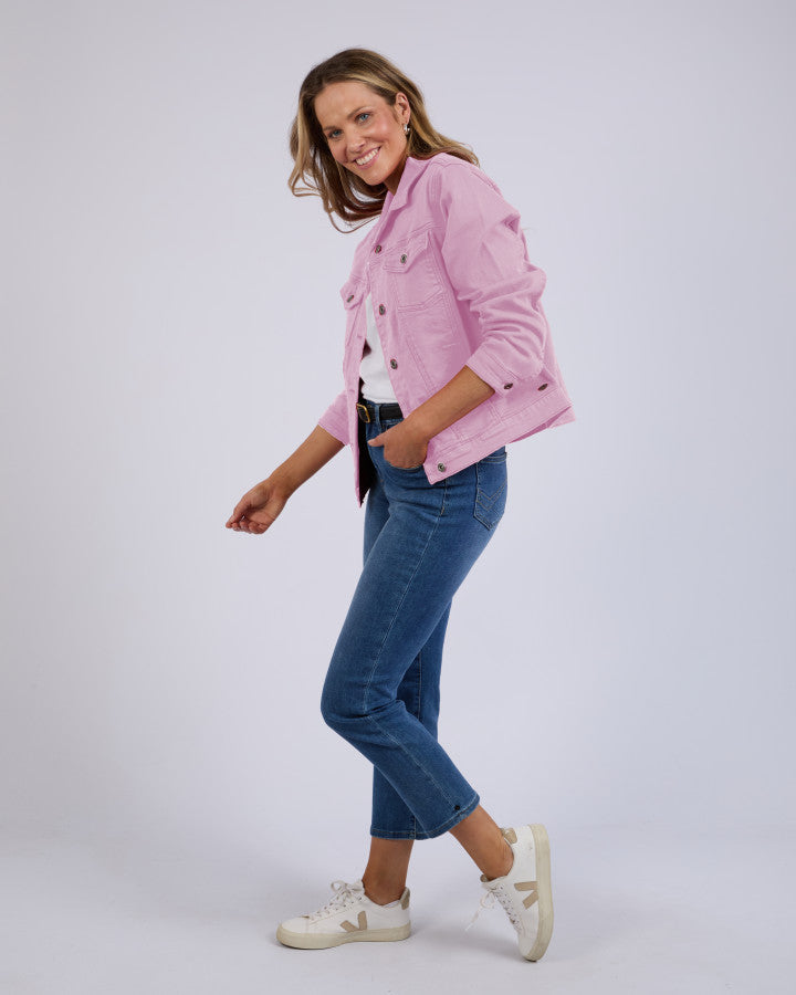 Tilly Denim Jacket - Dusk Pink