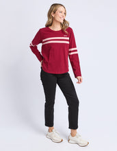 Load image into Gallery viewer, Adora Long Sleeve Tee - Maroon
