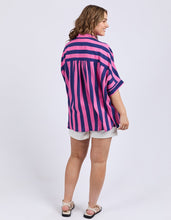 Load image into Gallery viewer, Palermo Stripe Shirt Printed Str Blu/ Pink
