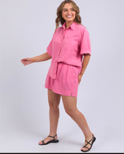 Load image into Gallery viewer, Bliss Washed Shirt - Chateau Rose
