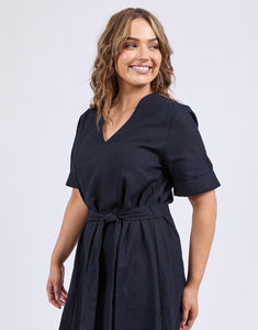 Lily Midi Dress - Dark Sapphire