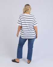 Load image into Gallery viewer, Halli Stripe Tee - Black and White
