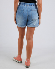 Load image into Gallery viewer, Emma Relaxed Denim Short - Blue wash

