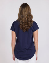 Load image into Gallery viewer, Soho Cuff Crew - Navy
