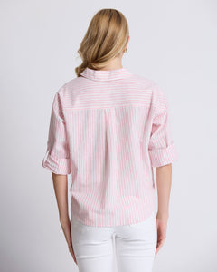 On Repeat Blouse - Rose Stripe