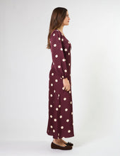 Load image into Gallery viewer, Sloane Dress - Wine Drop
