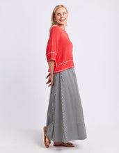 Load image into Gallery viewer, Honey Knit Top - Tangello
