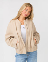 Load image into Gallery viewer, Bomber Jacket - Oat
