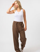 Load image into Gallery viewer, Maddox Pant - Espresso Stripe

