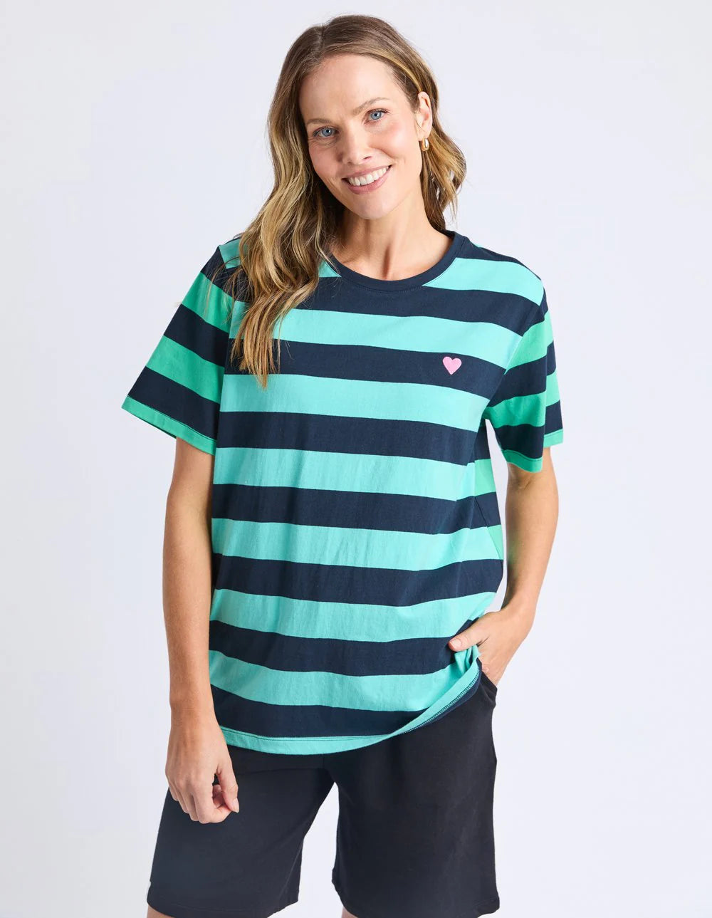 Eden Stripe Tee Short Sleeve