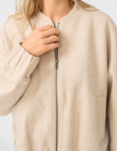 Load image into Gallery viewer, Bomber Jacket - Oat
