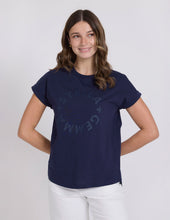 Load image into Gallery viewer, Soho Cuff Crew - Navy
