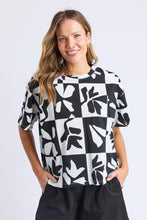 Load image into Gallery viewer, Splice Tee - Black and White
