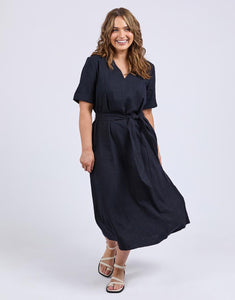 Lily Midi Dress - Dark Sapphire