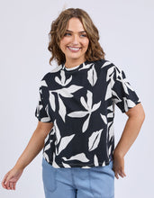 Load image into Gallery viewer, Mimosa Tee Black Print
